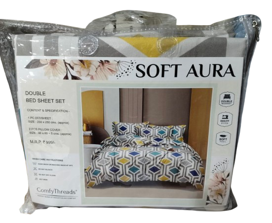 Soft Aura Bedsheet